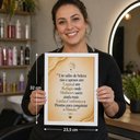 Ver imagem 2 de Quadro para Salão"Um Salão de Beleza Não É Apenas Um Lugar."