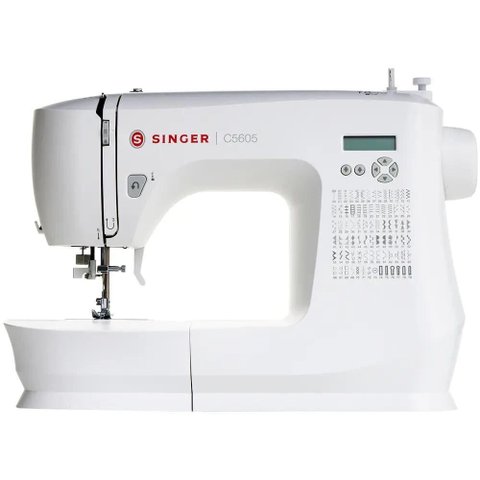 Maquina de Costura Eletronica Singer C5605 - 230383123 Branco 110 Volts