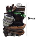 Ver imagem 6 de Fonte de Água Decorativa Led Cascata Paisagem Relaxante 26044 Jarros de Prata