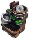 Ver imagem 2 de Fonte de Água Decorativa Led Cascata Paisagem Relaxante 26044 Jarros de Prata