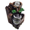 Ver imagem 3 de Fonte de Água Decorativa Led Cascata Paisagem Relaxante 26044 Jarros de Prata