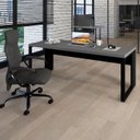 Ver imagem 1 de Mesa Escrivaninha Industrial 1.90m Pés Metal