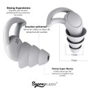 Ver imagem 5 de Tampão de Ouvido Protetor Abafador Auditivo Auricular Dormir