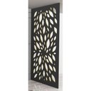 Ver imagem 2 de Painel Vazado Divisória Mdf Barcelona Preto - 0,60x2,20m