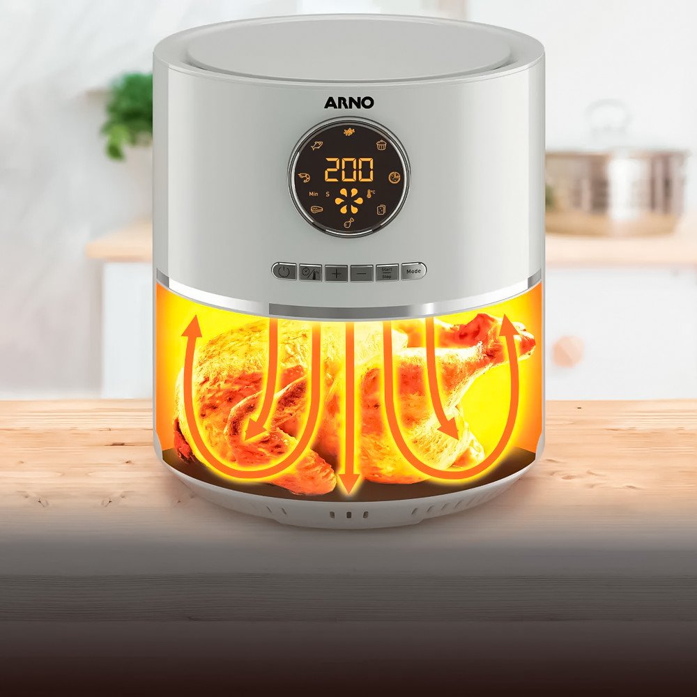 Fritadeira Elétrica sem Óleo Arno Airfryer Ultra 4,2 Litros 1620w - 4