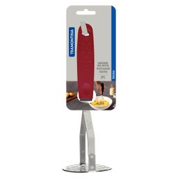 Amassador de Batatas e Feijão Tramontina Utilitá em Aço Inox com Cabo de Polipropileno Vermelho - 2