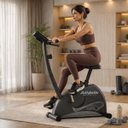 Ver imagem 6 de Bicicleta Vertical Athletic Advanced Magnetron 8 Níveis Magnéticos Suporta 140kg Monitor 16 Funções
