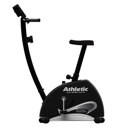Bicicleta Vertical Athletic Advanced Magnetron 8 Níveis Magnéticos Suporta 140kg Monitor 16 Funções - 5