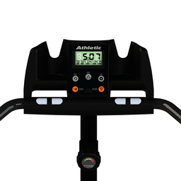 Bicicleta Vertical Athletic Advanced Magnetron 8 Níveis Magnéticos Suporta 140kg Monitor 16 Funções - 6