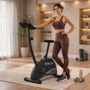 Ver imagem 7 de Bicicleta Vertical Athletic Advanced Magnetron 8 Níveis Magnéticos Suporta 140kg Monitor 16 Funções