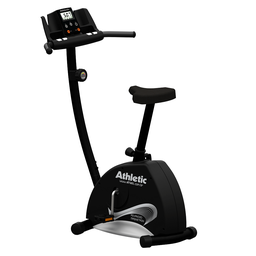 Bicicleta Vertical Athletic Advanced Magnetron 8 Níveis Magnéticos Suporta 140kg Monitor 16 Funções - 1