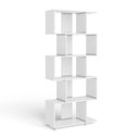 Ver imagem 2 de Estante para Livros Retrô 79cm com 5 Nichos Branco