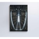 Ver imagem 3 de Quadro Arquitetura Oval 80x120 Cm Vidro Impresso