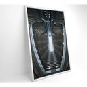 Ver imagem 7 de Quadro Arquitetura Oval 80x120 Cm Vidro Impresso
