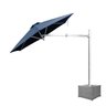 Ombrelone Lateral Azul Marinho - 3,00m de Diâmetro - em Alumínio - Base Cachepô - Persianet - 3