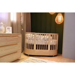 Berço Infantil Progressivo Wave 3 em 1 Divicar Nature - 6