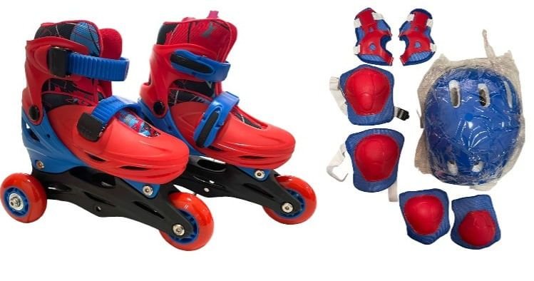 Patins Triline - com Kit Protecao e Mochila - 28 a 31 - Azul Terraco Ciatoy - 1