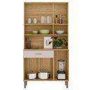 Ver imagem 3 de Kit Cozinha Ambiente Golden 6 Portas Freijó Soft - Kits Paraná