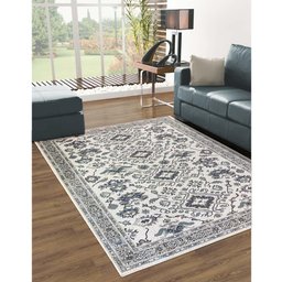 Tapete Sala Classico Oriental 200X250 Cm Tipo Belga 55 Azul - 2