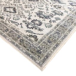 Tapete Sala Classico Oriental 200X250 Cm Tipo Belga 55 Azul - 3