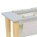 Ver imagem 5 de Mesa Lateral Twig 55,5x62x25cm Cinza/Natural