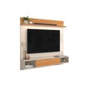 Ver imagem 3 de Painel Denver para TV até 65 Polegadas com LED Embutido MDF 25mm Off White/Jequitiba