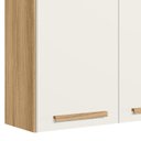 Ver imagem 6 de Armario Aereo 2 Pt 80 Cm 16980 Freijo Off White Cristal Nicioli