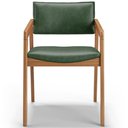 Ver imagem 7 de Kit 03 Cadeiras para Sala de Jantar Estar Living Giorgia L02 Couríssimo Verde Musgo - Lyam Decor