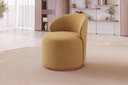 Ver imagem 1 de Poltrona Curva Moderna Design Arredondado Brenda