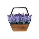 Ver imagem 6 de Kit 15 Lavanda Artificial Branca Realista para Decoração de Interiores e Eventos