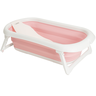 Banheira de Bebe Compacta Dobravel Portatil Kiddo Flex Rosa - 1