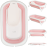 Banheira de Bebe Compacta Dobravel Portatil Kiddo Flex Rosa - 2