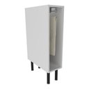 Ver imagem 1 de Balcão de Cozinha em Mdf com Porta-toalhas 20cm Multimóveis Cr20430 Branco