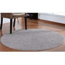 Ver imagem 3 de Tapete Classic Redondo 1,50m Pelo Médio Cinza