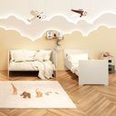 Ver mais imagens de Berço Americano Evolution 4 em 1 Areia Acetinado - Reller