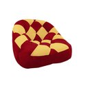 Ver imagem 2 de Kit 02 Poltrona Paloma Escritório Sala Pé Plástico Suede Vermelho e Suede Mostarda - Dominic Decor