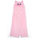 Ver imagem 2 de Manta com Capuz Buettner Microfibra Infantil Miau 90cmx90cm Rosa Claro