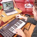Ver imagem 2 de Teclado Musical digital com 25 teclas, 16 PADs e controle USB-MIDI x