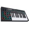 Teclado Musical digital com 25 teclas, 16 PADs e controle USB-MIDI x - 1