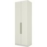 Guarda Roupa Modulado Em MDF 2 Portas MCI08 Dileto Areia Henn - 1