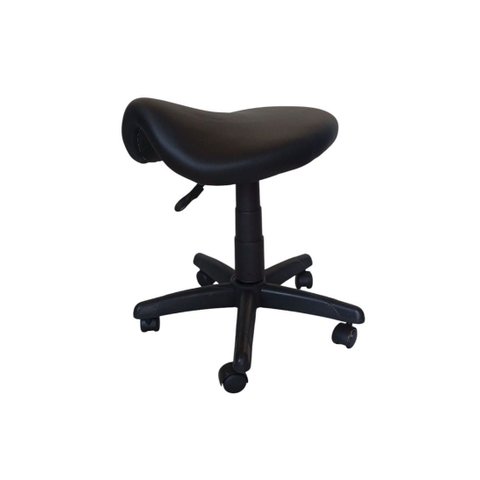 Cadeira Mocho Sela Rodízios:cinza