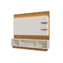 Ver imagem 5 de Estante Painel Home para Tv 65" Guaiba Off White/amêndoa- Mabe Magazine