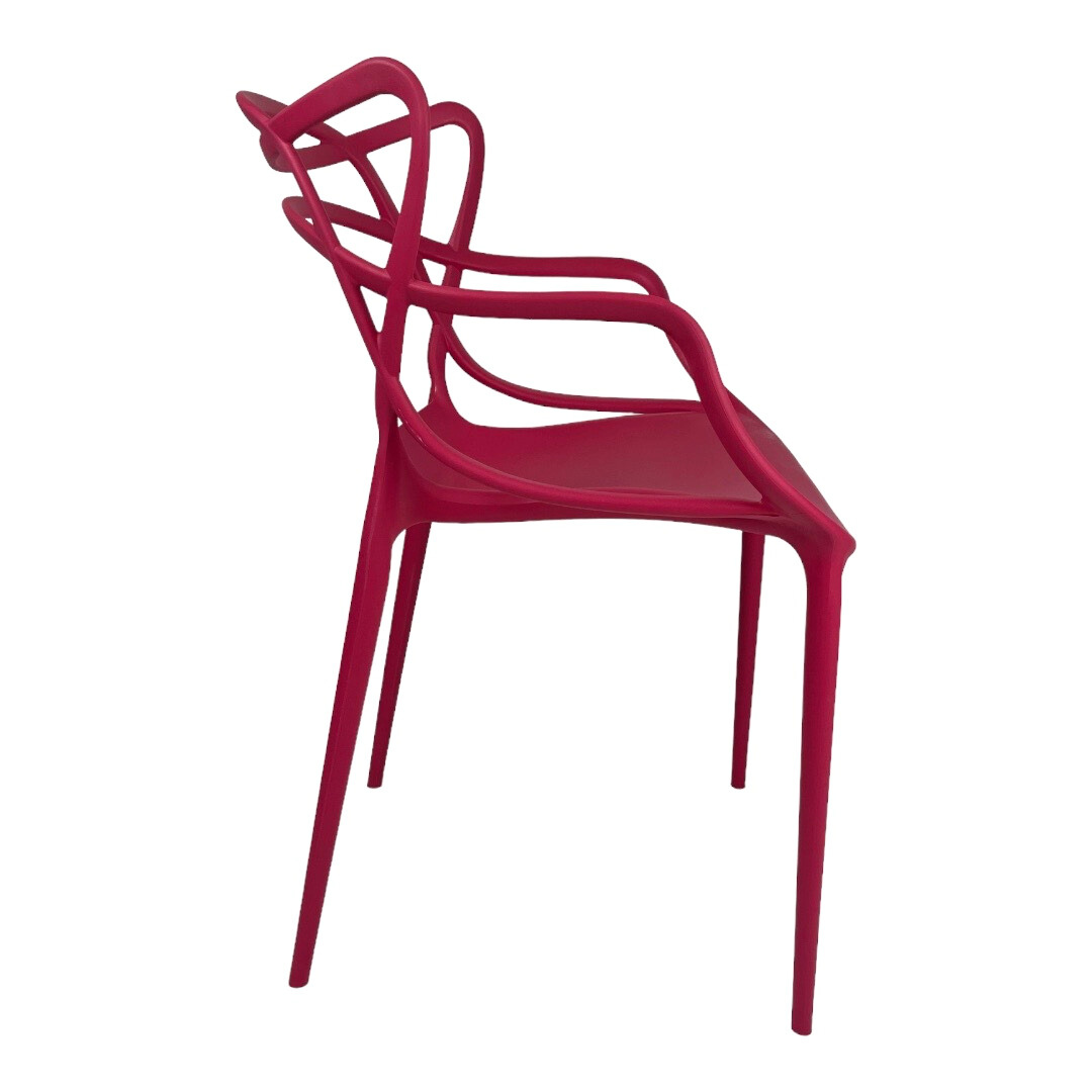 Cadeira Allegra Top Chairs Magenta - kit com 4 - 3
