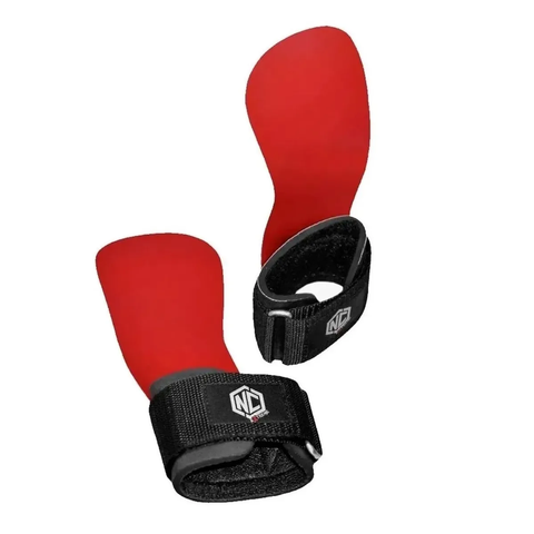 Luva Palmar Hand Grip Red Revolution - Nc Extreme - Cross Training:gg/vermelho