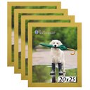 Ver imagem 1 de Kit 4 Porta Retrato Molduras 20x25 Amarelo