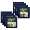 Ver imagem 1 de Kit 8 Porta Retrado Molduras 20x20 Azul
