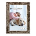 Ver imagem 2 de Kit 6 Molduras Porta Retrato 15X21 Marrom