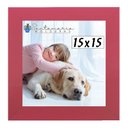 Ver imagem 2 de Kit 8 Porta Retrado Molduras 15x15 Rosa