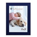 Ver imagem 2 de Kit 5 Molduras Porta Retrato 15X21 Azul