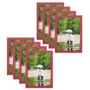 Ver imagem 1 de Kit 8 Molduras Porta Retrato 20X30 Rosa